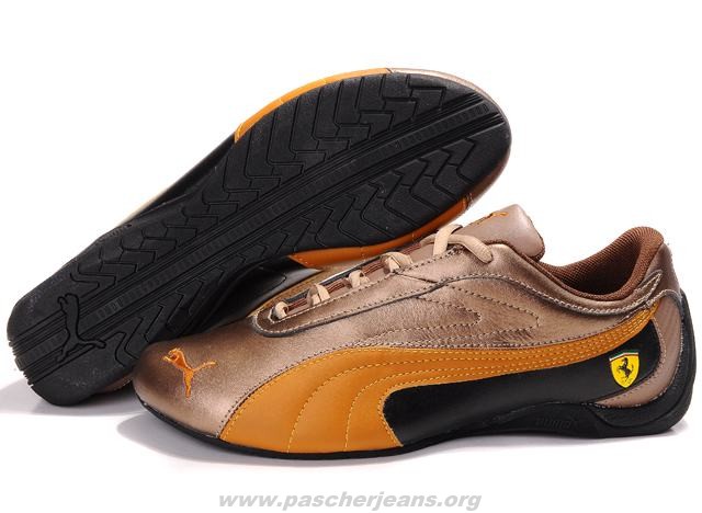 chaussure puma marron