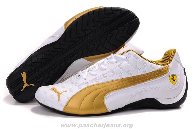 chaussure puma cuir