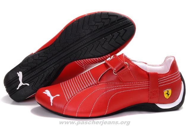 chaussure puma ferrari rouge