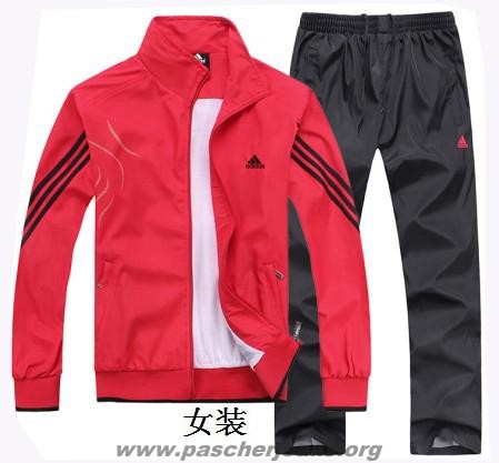 ensemble adidas femme rouge