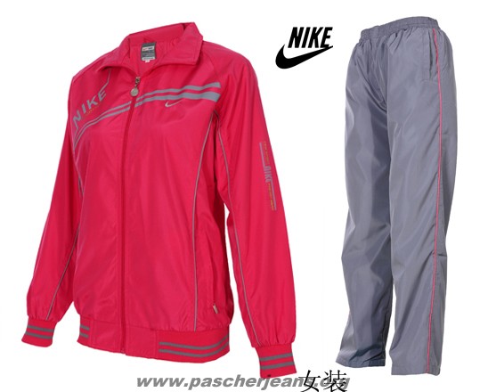 survetement femme nike gris