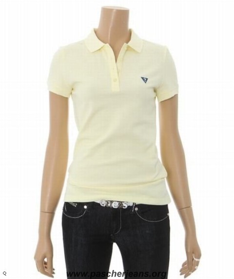 polo puma femme jaune